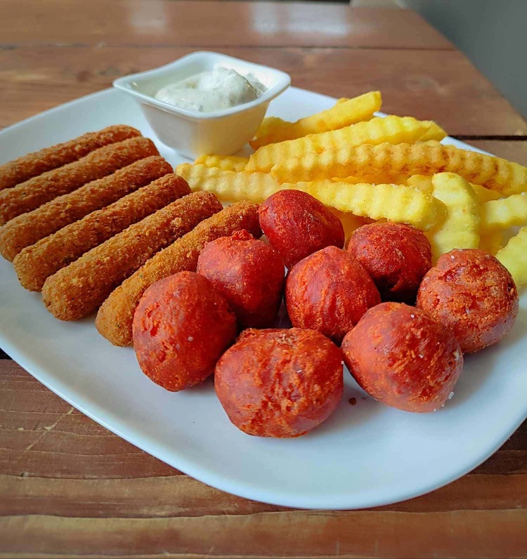 Sūrio kepsnelių užkandžiai